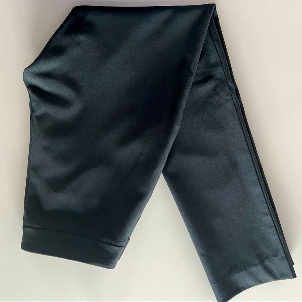 Elegant dark green Sarah Pacini suit pants